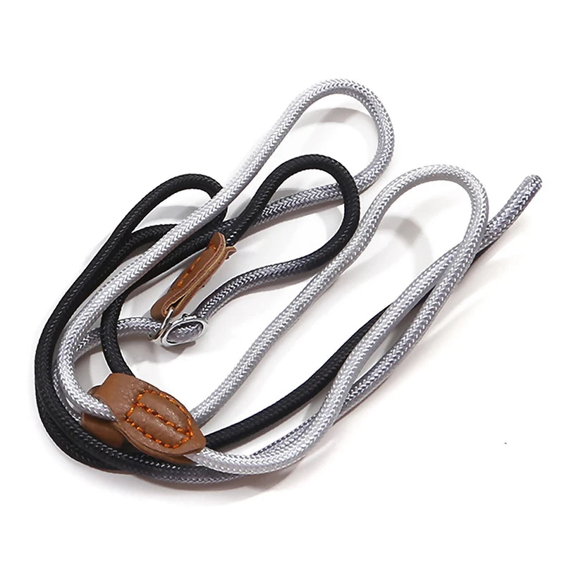 Dog Leashes Dog Slip Lead Dog Training Leash Strong Heavy Duty Braided No Pull Training Lead Leashes for Small Medium Large Dogs