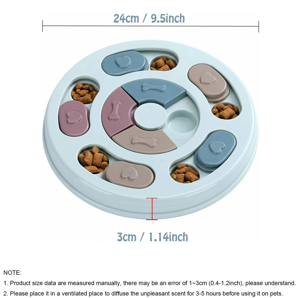 Interactive Slow Feeder - Puzzle Bowl